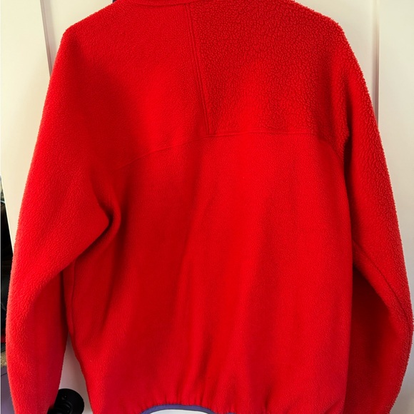 VINTAGE Patagonia jacket size large red with purple piping - Picture 6 of 6